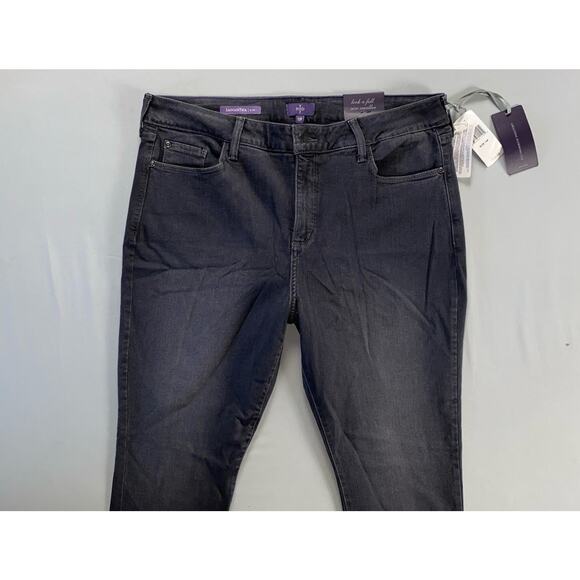 NYDJ Lift/Tuck USA Made Samantha Slim Comfort Stretch Jeans. Gray, Women's 18P - Picture 1 of 8